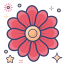 Zinnia Flower icon