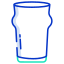 nonic pint glass icon