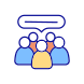 allgemeine meinung icon