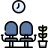 waiting room icon
