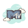 cloud style mtv icon