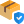 Shipping protection of an item being ship icon