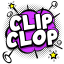 clip clop icon