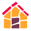 pieces style home icon