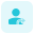 benutzerdaten weiterleiten icon