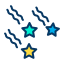 falling stars icon