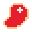 color pixels style steak icon