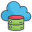 base de données cloud icon