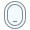 office s style airplane window closed icon