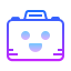 Icona della fotocamera con la faccia icon