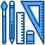 외부 디자인 도구-사무실-xnimrodx-blue-xnimrodx-2 icon