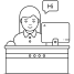 receptionist icon