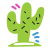 scribby style western icon