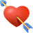 corazón-con-flecha-emoji icon
