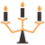 candelabra icon