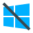 No Windows 10 icon