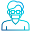 nerd icon