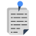 file-e-cartelle-di-documenti-pushpin-esterni-vettoreslab-flat-vettoreslab icon