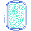 salmon and cauliflower icon
