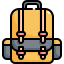 externe-schultasche-back-to-school-konkapp-outline-color-konkapp icon