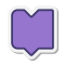 Blockly violett icon
