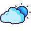 cloudy day icon