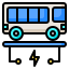 Electric School Bus icon