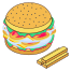Burger Fries icon