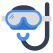maschera da snorkeling icon