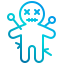 voodoo doll icon