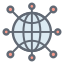externer-Global-Ai-künstliche-Intelligenz-gefüllter-Umriss-Design-Kreis icon
