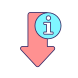 reducing information overload icon