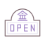Zeichen: Geöffnet icon