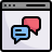 Bubble chat icon