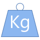 Weight Kg icon