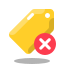 Remover etiqueta icon