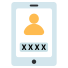mobile login icon