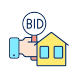 Real Estate Auction icon