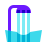 color glass style 헤어 세척 싱크 icon