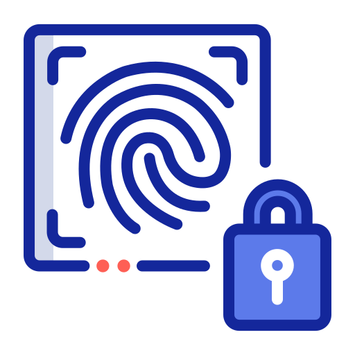 fingerprintsecurity; fingerprint; biometric; recognition icon