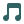 softteal style musical note icon