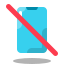 Sem dispositivos móveis icon