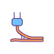 high performance prosthetic foot icon