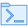 blue ui style program icon