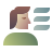 deco color style 사용자 메뉴 남자 icon