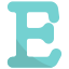 外部-Epsilon-希腊语-字母表-bearicons-平-bearicons-2 icon