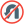 No U-Turn icon