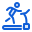 treadmill workout icon