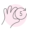 handsy style forward 5 icon