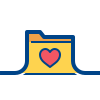 connect color style favorite folder icon
